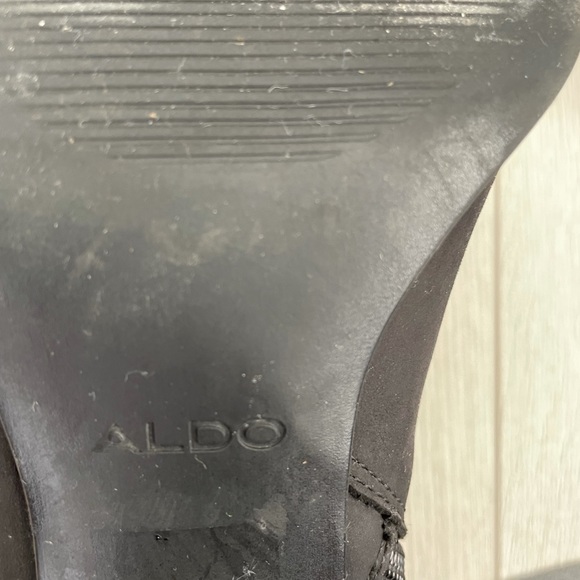 ALDO Gold Hardware Ankle Booties - Picture 3 of 4